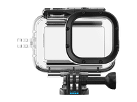carcasa camara deportiva - gopro mission 1 sumergible 60m compatible con mission 1 y pro transparente