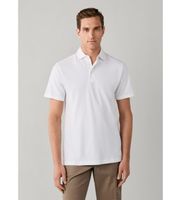 hackett london para hombre hm5600201 polo gmd pique blanco xl casual algodon manga corta