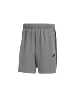 pantalon adidas train essentials pique 3-stripes training shorts hombre gris