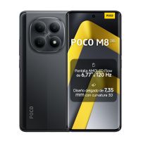 poco m8 5g version global snapdragon 6 gen 3 pantalla fhd inmersiva de 677 y 120hz bateria de 5520mah smartphone con nfc