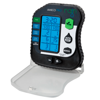 Programador De Riego A Pilas Rain Amico Pro (4 Zonas)