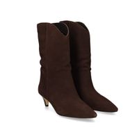 michael kors botas con tacon mujer - marron talla 9