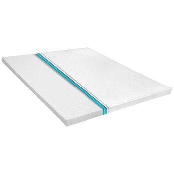 Sobrecolchón 140x200 Cm Espuma De Gel Frio 6 Cm Perfil Huevo Vidaxl