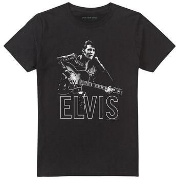 Elvis Presley Camiseta Guitar In Hand para mujer