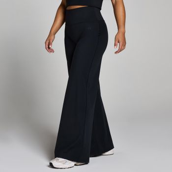 Pantalón ancho Tempo Petite para mujer de MP - Negro - XXL