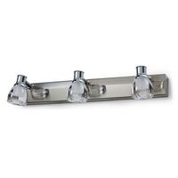 exo lighting - aplique de paredalf ip44 led 7w 430lm gris 3000k