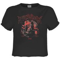 amplified clothing camiseta wolf para mujer