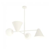 lampara de techo semra blanco 4 luces