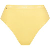 lisca tangas cintura alta brasilena sunflower cheek para mujer