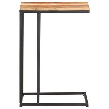 Mesa Auxiliar | Mesa De Apoyo De Madera Maciza 35x45x65 Cm
