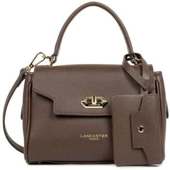 LANCASTER Bolso de mano Bolso con solapa Mademoiselle Grace Cuero Marrón para mujer