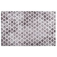 alfombra de dormitorio  felpudo  alfombra lavable antideslizante multicolor 160x230 cm cfw730938