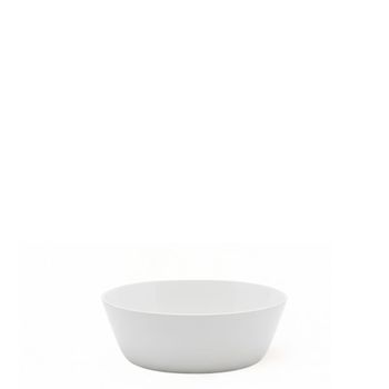 Juego de 4 platos de porcelana blanca d20