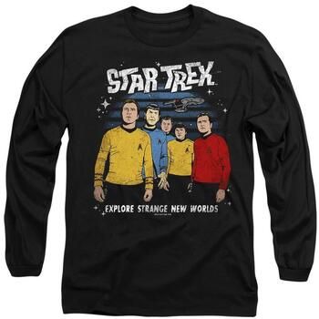 Star Trek Camiseta manga larga Strange New World para hombre