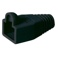 goobay protector conector rj45 negro pack 10 unidades