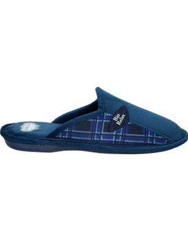Pantuflas Destalonadas Cosdam 1491 Azul Marinas Para Hombre 41