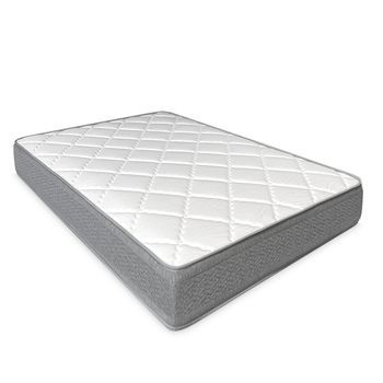 Colchón 135x200 Muelles Ensacados Con Viscoelástica Visco Spring, Antiácaros, Antibacterias E Hipoalergénico