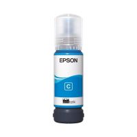cartucho de tinta original epson 107 cian para ecotank et-18100