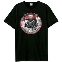 amplified clothing camiseta manga larga fish nets para mujer