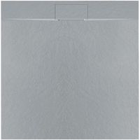 plato de ducha rea bazalt grey 90x90