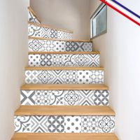 juego de 5 elevadores adhesivos de pvc  - 18 x 100 cm