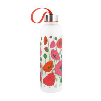 Botella 80 cl  rojo tritan  25 x 7 x 7 cm