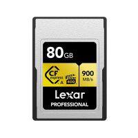 tarjeta memoria lexar lcagold080g-rneng 80gb cfexpress 900mbs vpg400 negra resistente