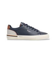 pepe jeans para hombre pms300011 zapatillas kenton campus marino 43 plano cordones casual