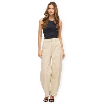 Vila Pantalones Chia Barreal Trousers - Birch para mujer