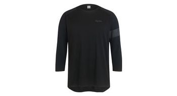 Maillot rapha trail manga 3 4 negro