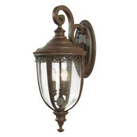 aplique de pared de exterior english bridle l 3 luces