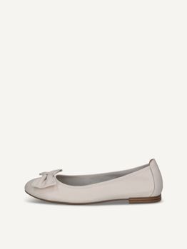 CAPRICE Ballerina, yellow, made of Leather with Block heel, Size 37