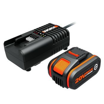 Batería 20v 4ah Powershare + Cargador Wa3860 - Worx