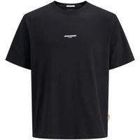 jack  jones camiseta 12276823 jortavira poster tee ss crew neck black para hombre