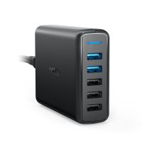 anker powerport speed 5 cargador carga rapida negro
