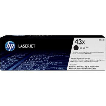 HP 43X Tóner Original Laserjet Alto Rendimiento Negro