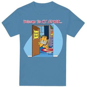 Garfield Camiseta Welcome To Myspace para hombre
