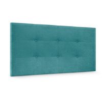 cabecero de tela aqualine capitone 105x60cm camas 105 - turquesa