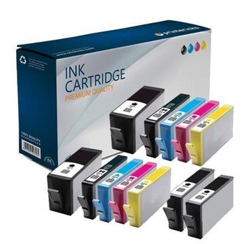 Compatible Multipack HP PhotoSmart Wireless B110E Printer Ink Cartridges (12 Pack) -CN684EE