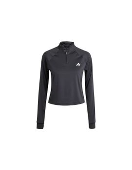 Sudadera de Fitness adidas Essentials Tr-Es 1/4Zip Mujer Negro
