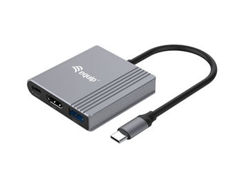 ADAPTADOR USB-C 3IN1 HDMI 4K USB-A USB-C PD 100W