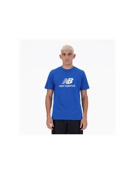 Camiseta New Balance Sport Essentials Logo Hombre Azul