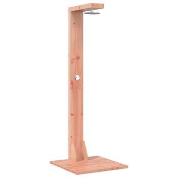 Ducha Exterior 210 Cm Madera Dura De Douglas Y Acero Inoxidable Vidaxl