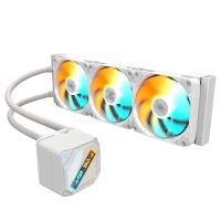 refrigeracion liquida gigabyte gaming 360 ice 360mm 3 ventiladores argb blanco daisy-chain
