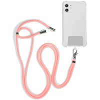 cool cordon colgante universal rosa con tarjeta para smartphone