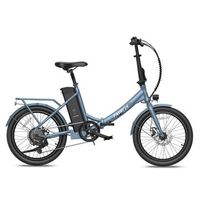 bicicleta electrica urbana fafrees f20 lasting sensor de par 36 v 250 w 182 ah color azul neblina