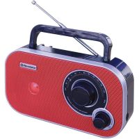 radio roadstar tra-2235 portatil analogica fm 65 w roja