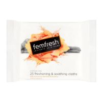 femfresh freshening  soothing cloths