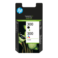 pack cartucho hp negro 300  color 300