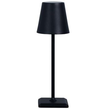 Wireless Led Table Light Touch Black